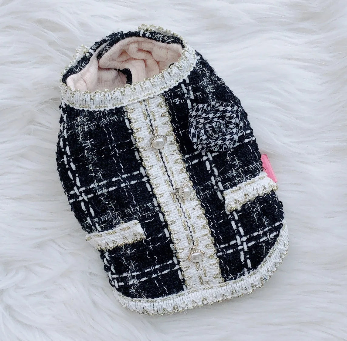 Pawrbie Tweed Dress