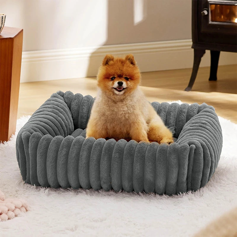 SnuggleNest Luxe Orthopedic Dog Bed