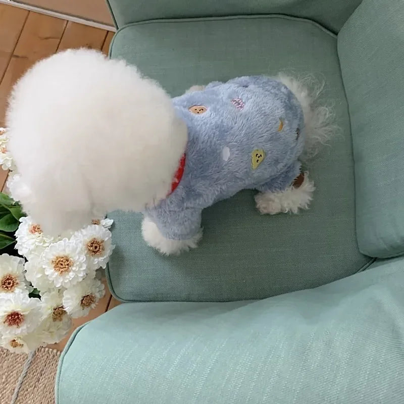 PawTeddy Fleece Jumpsuit