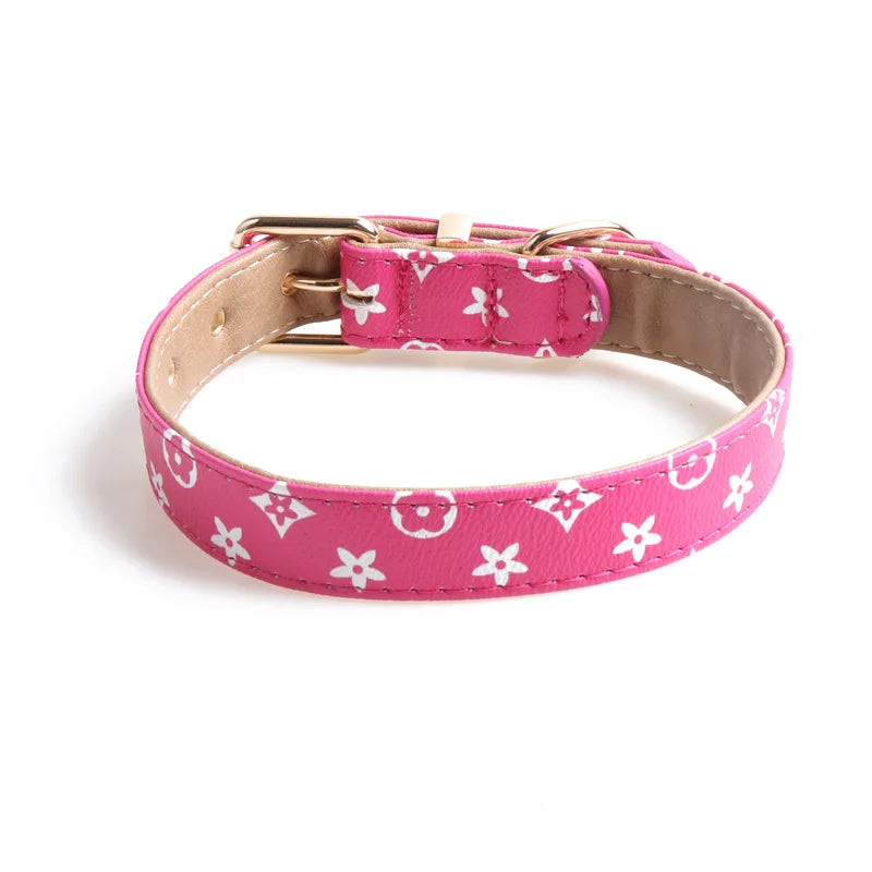 Chewy Vuittawn Monogram Collar and Leash