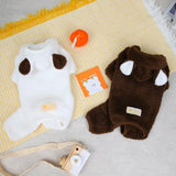 PawPlush Teddy Fleece Jumpsuit