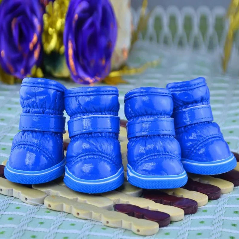 Puffy Gloss Snow Boots