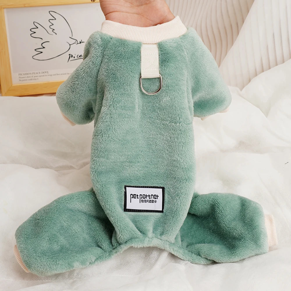 PawPartner Plush Jumpsuit