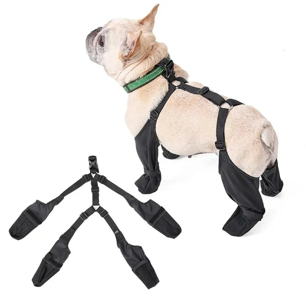 Waterproof Boots with Suspenders