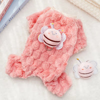 HoneyBee Plush Jumpsuit