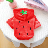 Strawberry Flannel Hoodie