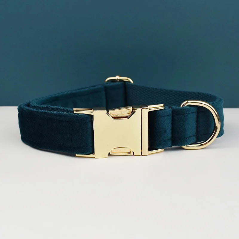 Velvet Luxe Personalized Collar