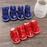 Leather Fleece Snow Boots