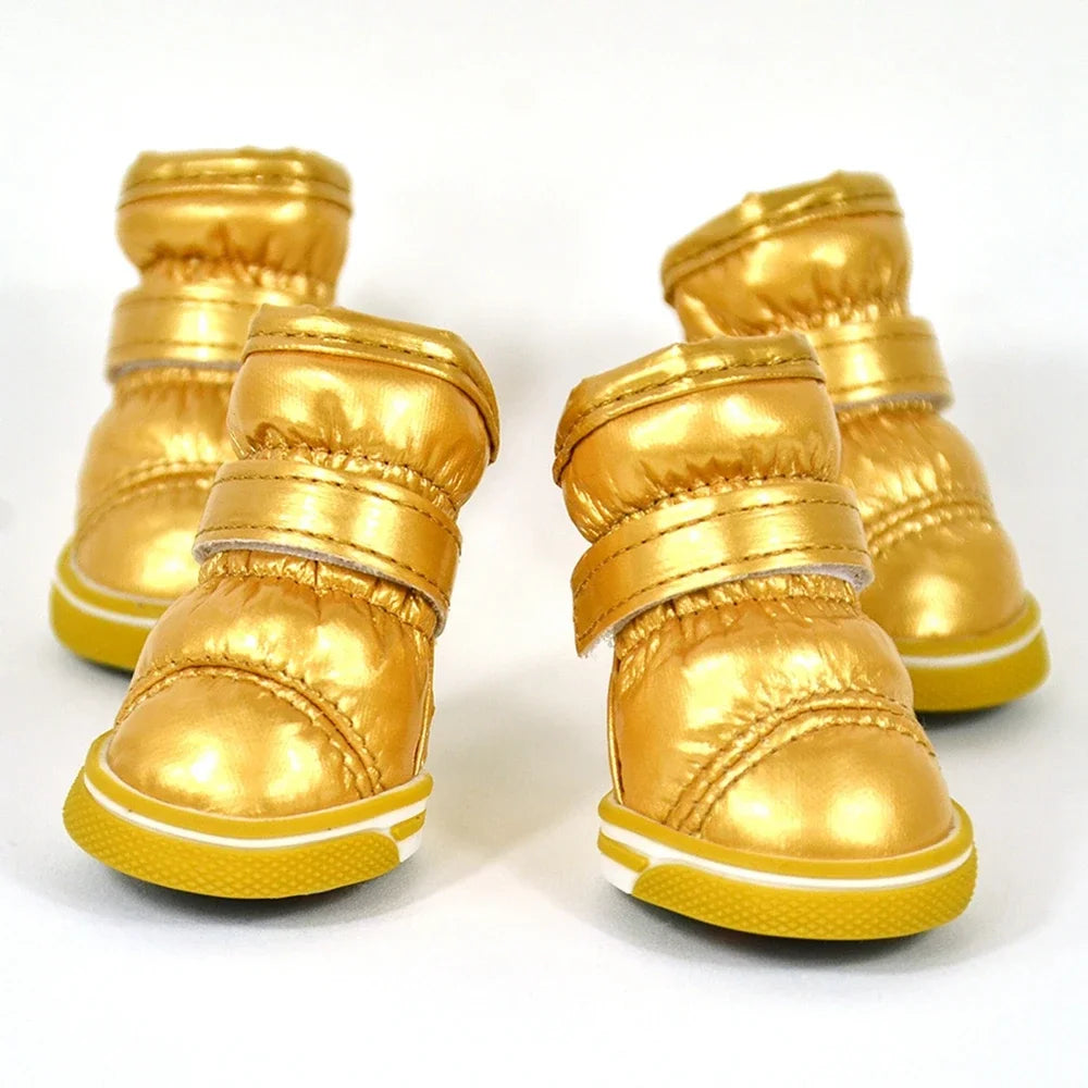 Puffy Gloss Snow Boots