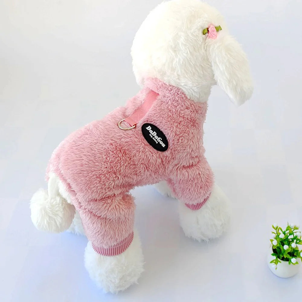 Teddy Fuzzy Jumpsuit