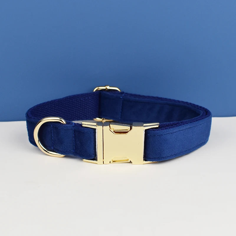 Velvet Luxe Personalized Collar