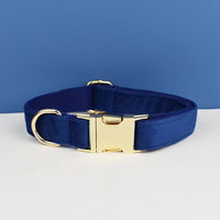 Velvet Luxe Personalized Collar