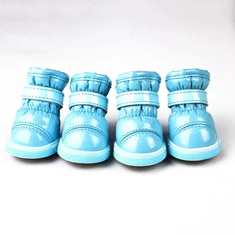 Puffy Gloss Snow Boots