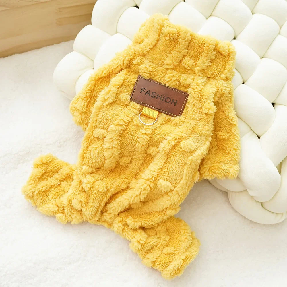 Fashion Plush Jumpsuit