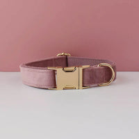 Velvet Luxe Personalized Collar