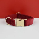 Velvet Luxe Personalized Collar