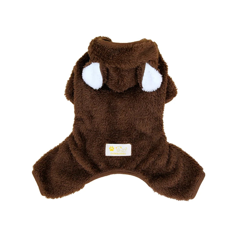 PawPlush Teddy Fleece Jumpsuit
