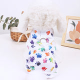 Multicolor Paws Tee