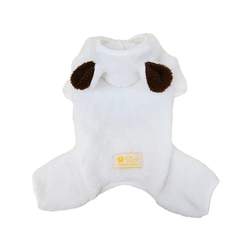 PawPlush Teddy Fleece Jumpsuit