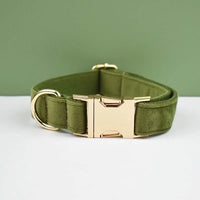 Velvet Luxe Personalized Collar