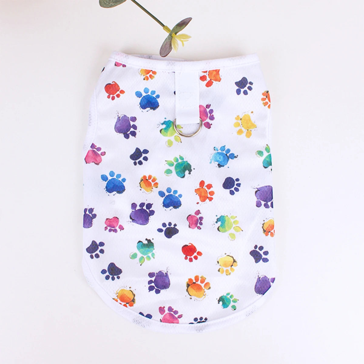 Multicolor Paws Tee