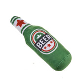 Pawlsberg Plush Beer Bottle Dog Toy