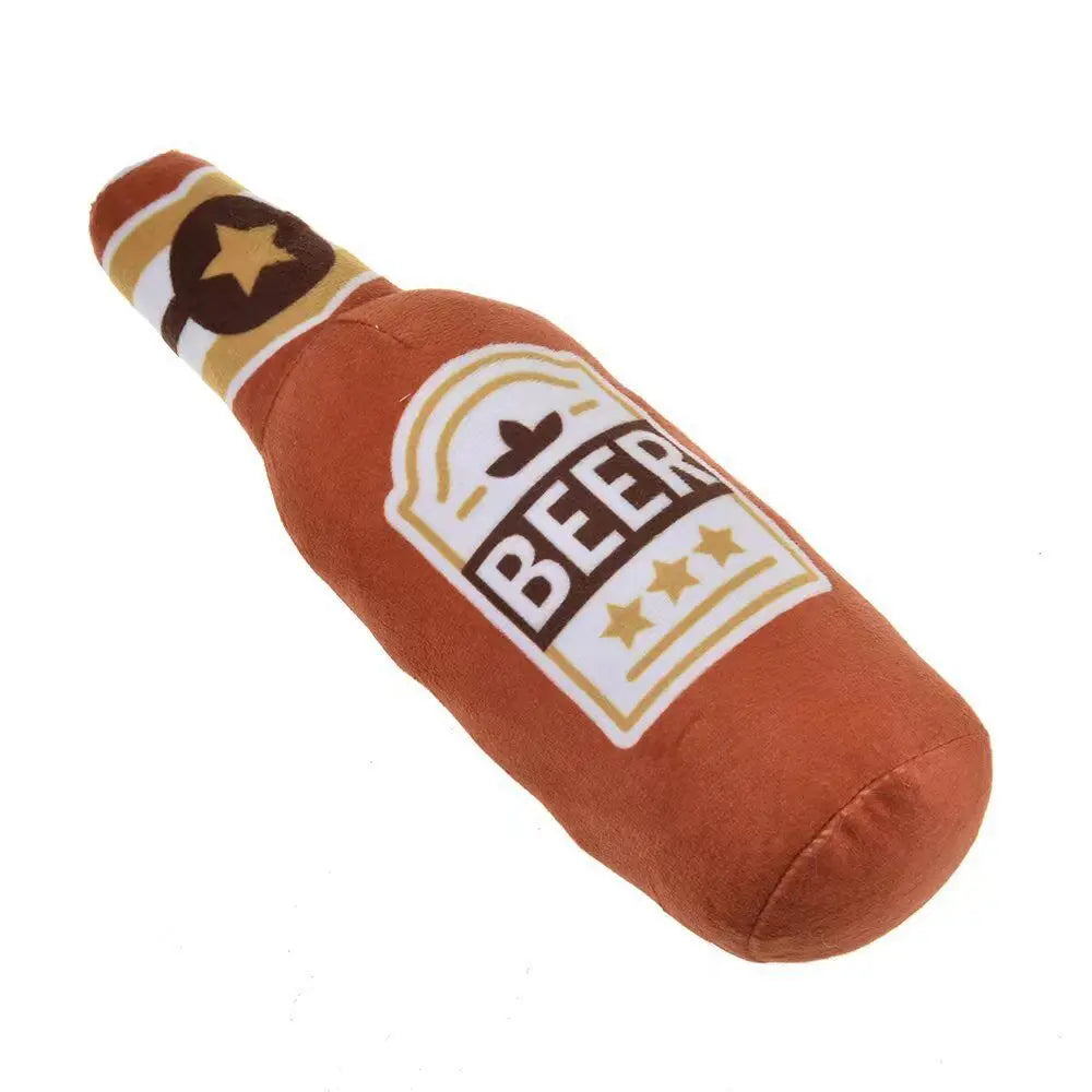 Pawlsberg Plush Beer Bottle Dog Toy