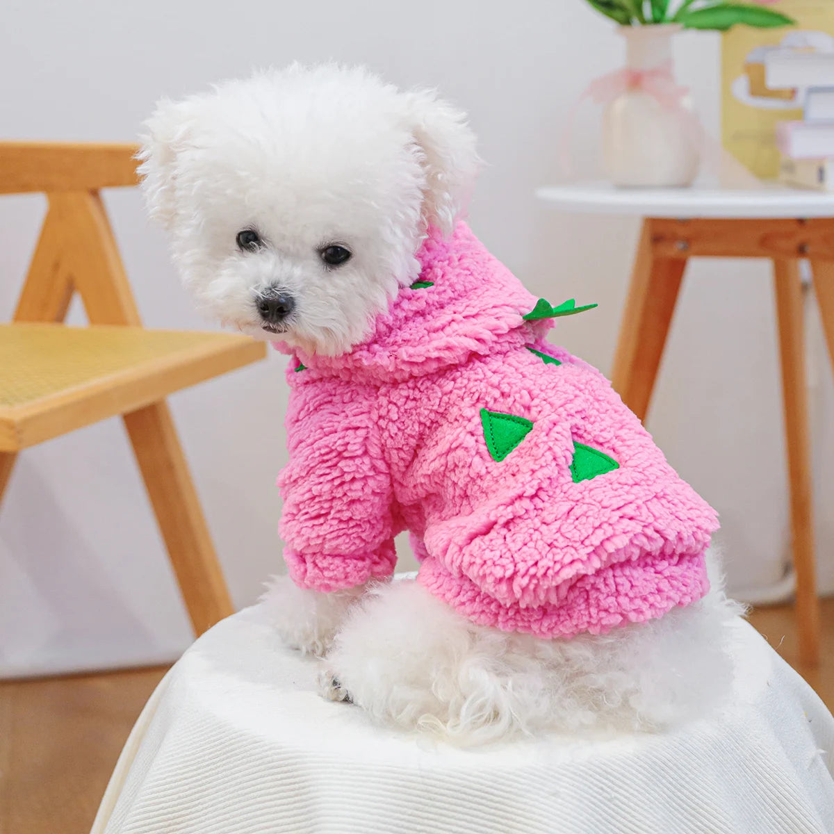 Dragon Fruit Flannel Hoodie