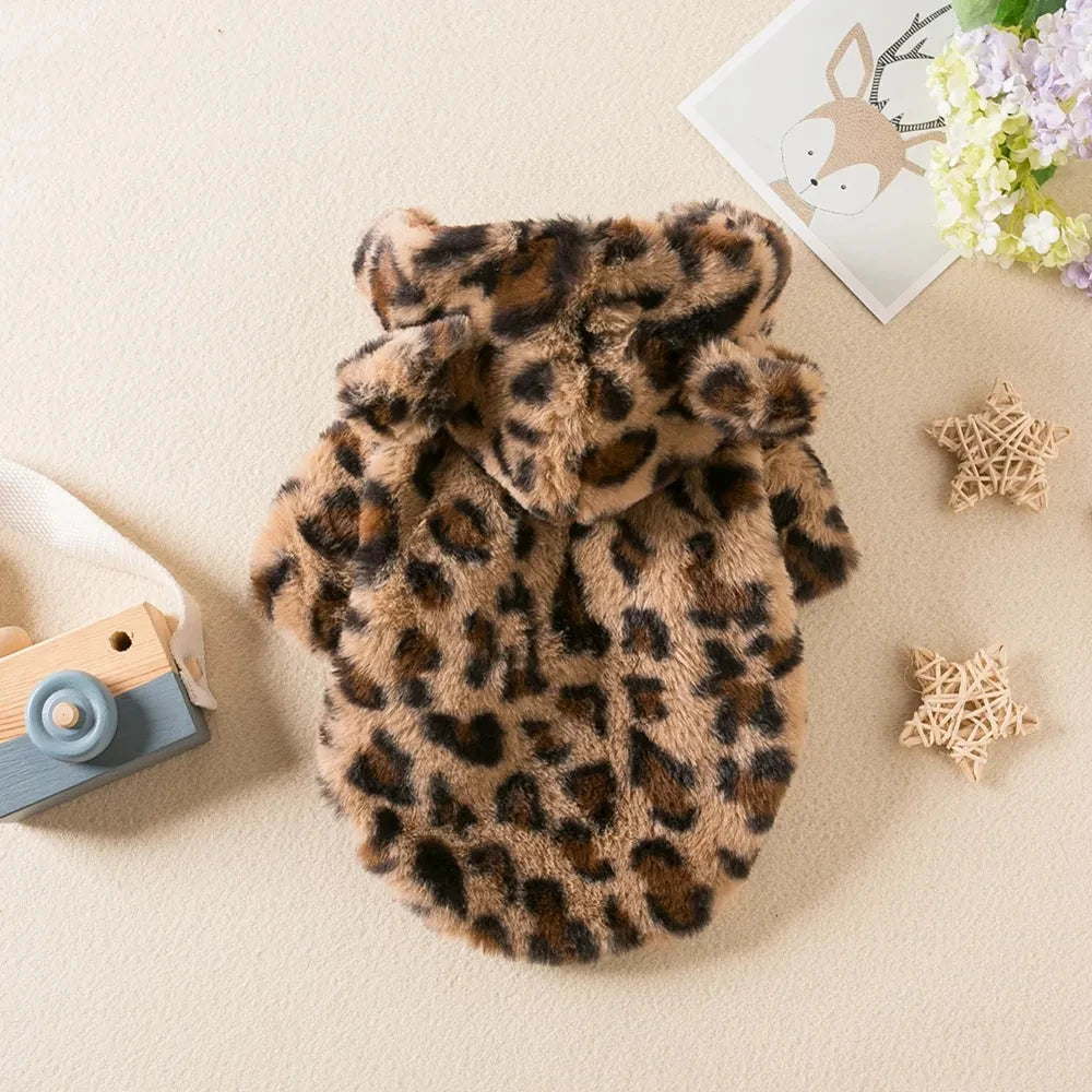 Leopard Plush Jacket