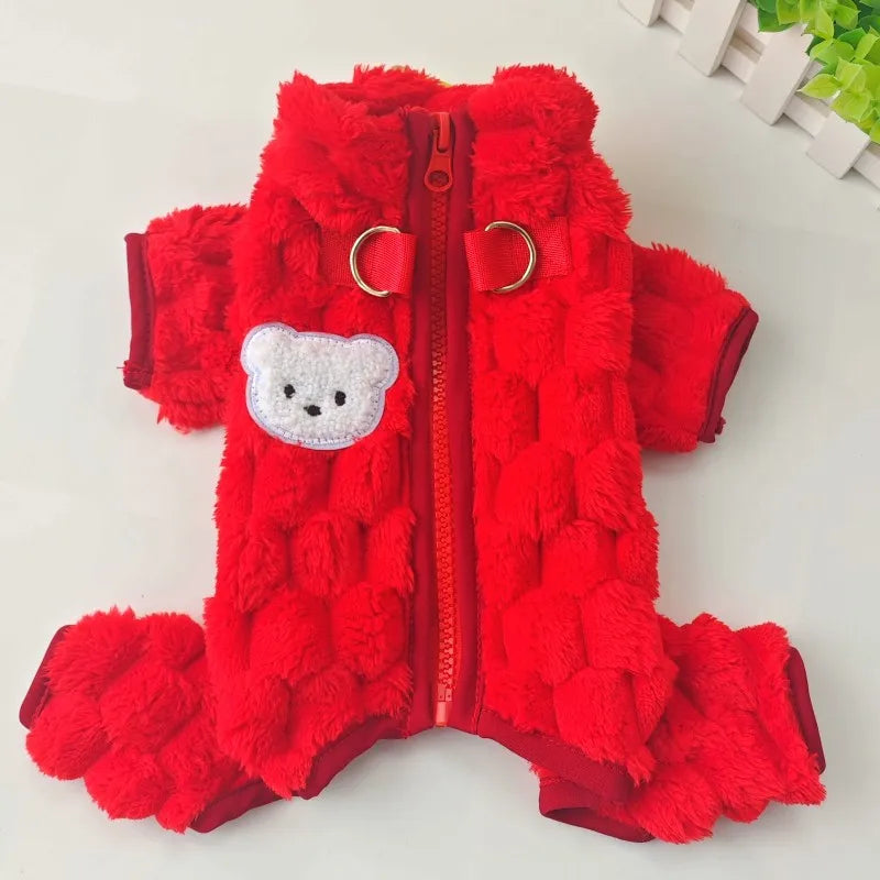 Teddy Snuggle Jumpsuit