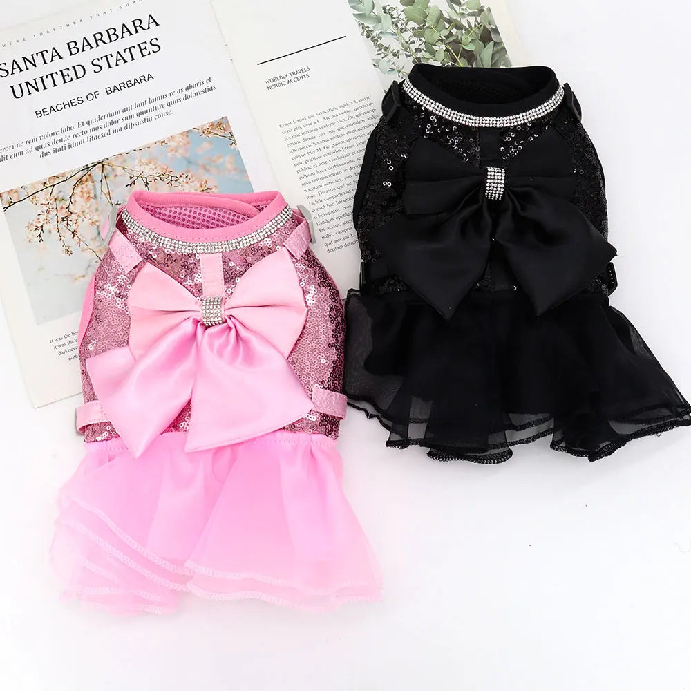 Princess Tutu Sequin Harness and Leash