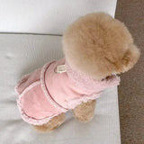 PawSnug Suede Vest