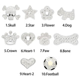 Personalized Bling Rhinestone Name Cat Dog Collar Custom Glitter Diamond Letter Name Pet Dog Collar For Small Medium Large Dogs