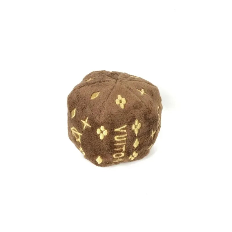 Chewy Vuiton Plush Ball Dog Toy