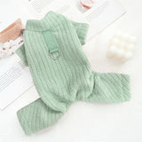 Ribbed Fleece Jumpsuit