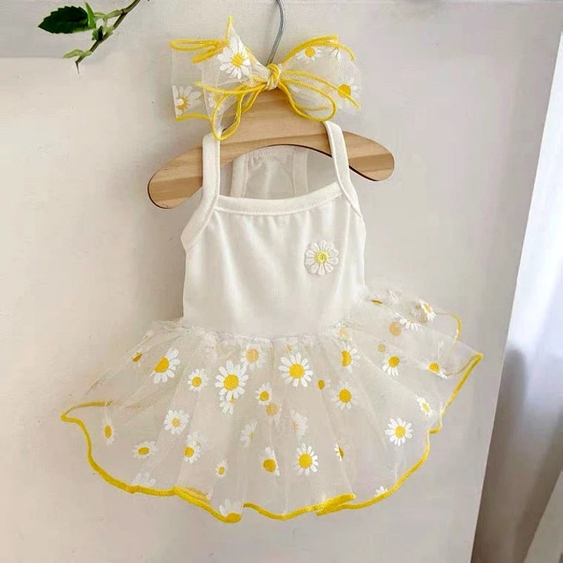 Daisy Mesh Dress