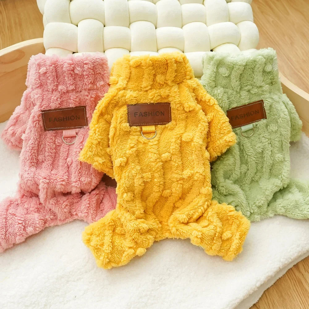 Fashion Plush Jumpsuit