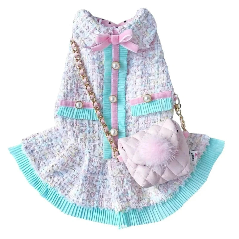 Beauty Princess Tweed Dress