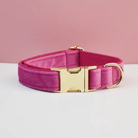 Velvet Luxe Personalized Collar