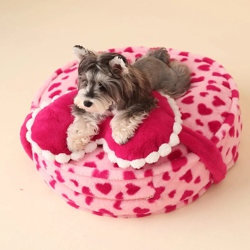 PawLove Plush Pet Bed