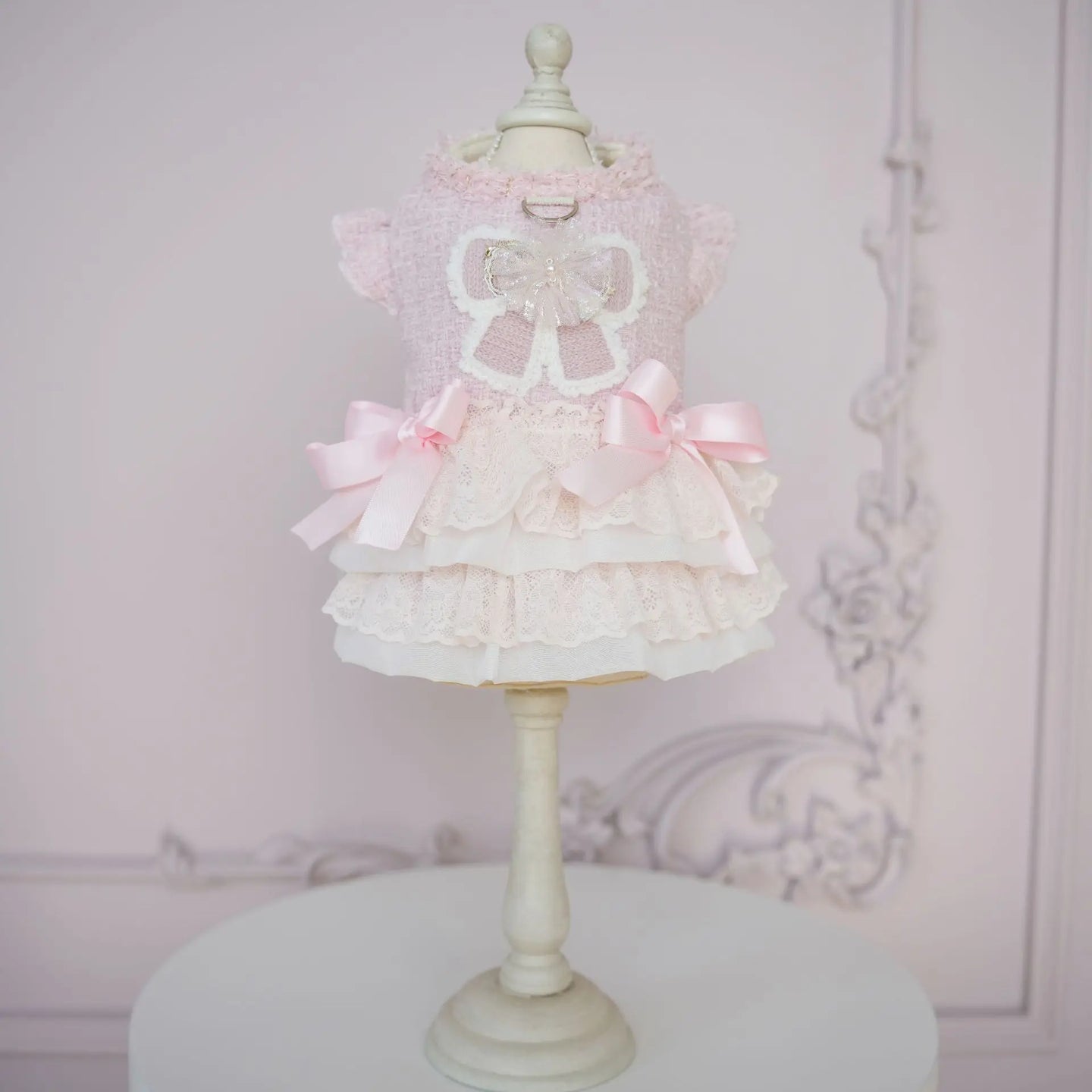 PawLace Bow Dress