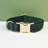 Velvet Luxe Personalized Collar