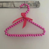 Colorful Pearls Dog Clothing Hangers