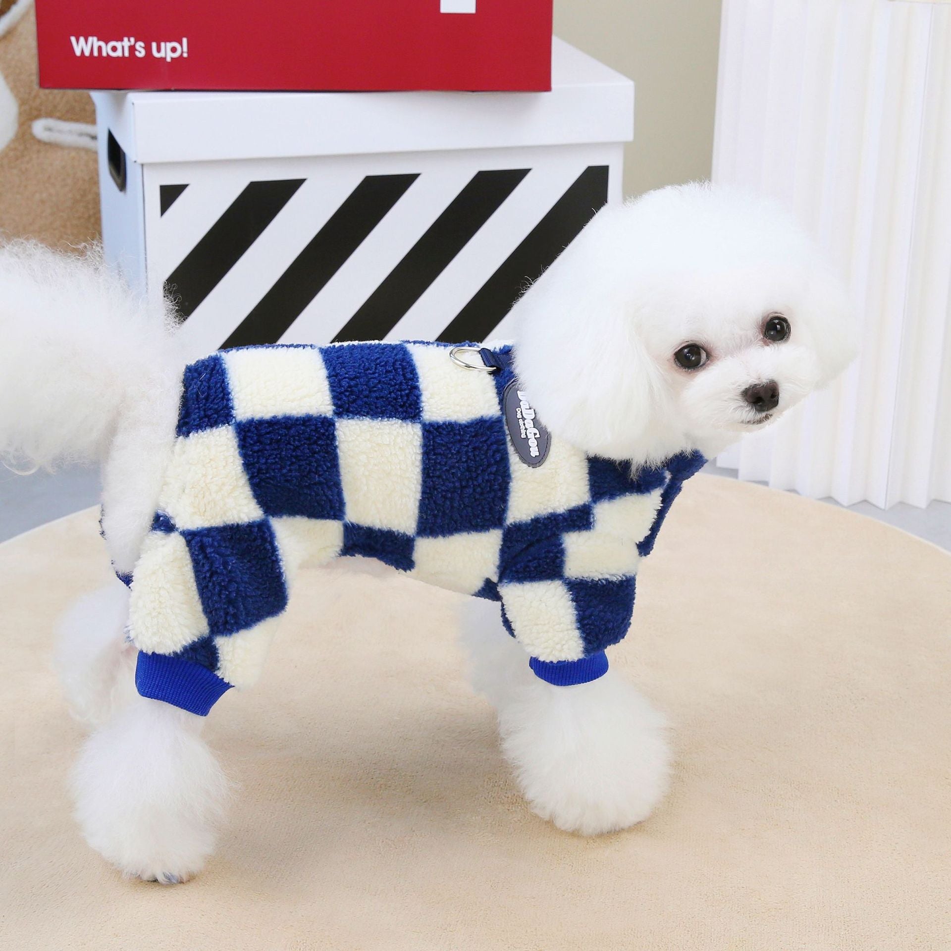 Checkmate Sherpa Jumpsuit
