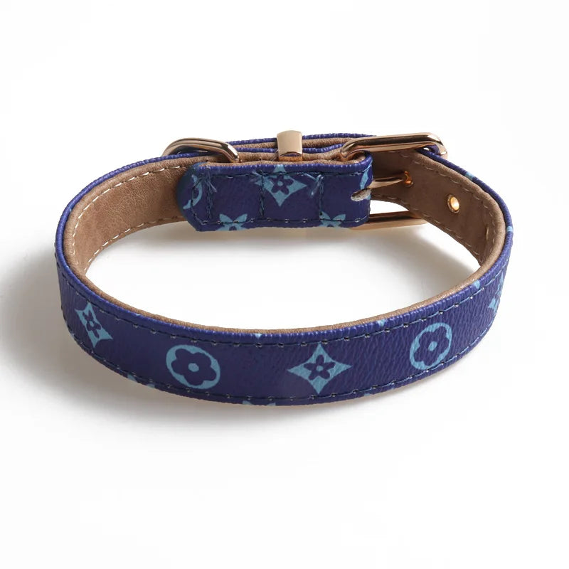 Chewy Vuittawn Monogram Collar and Leash