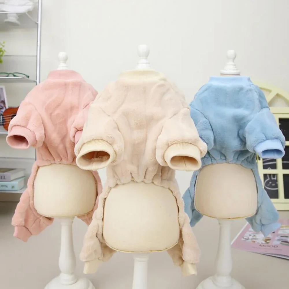 Dadagou Plush Jumpsuit