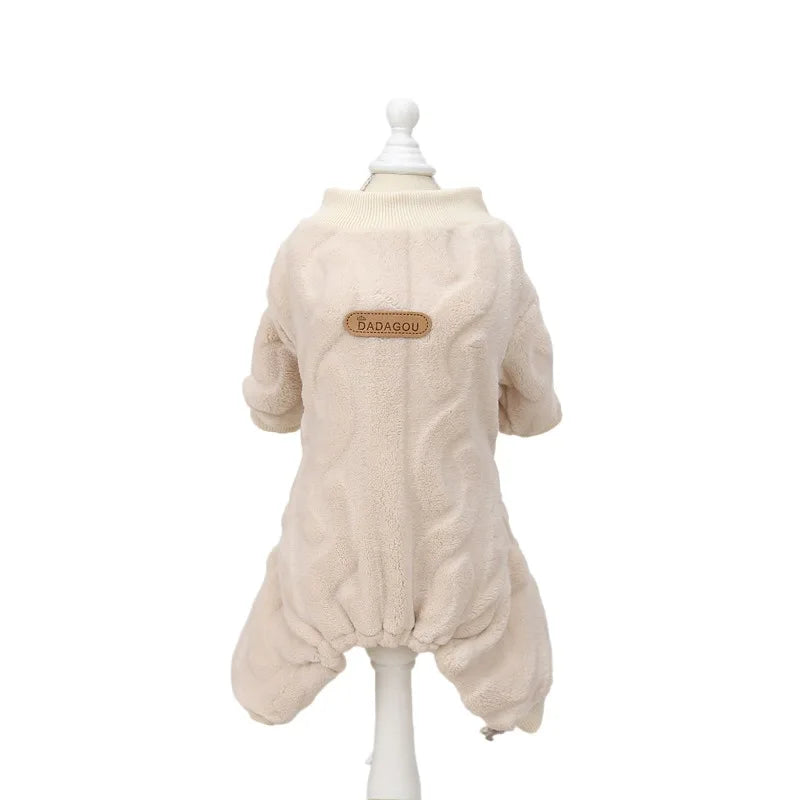Dadagou Plush Jumpsuit