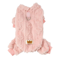 PawLove Plush Jumpsuit