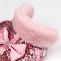 PawFur Sequin Harness and Leash