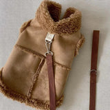 PawSnug Suede Vest